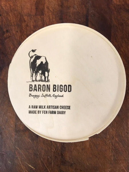 VOTED BEST CHEESE IN THE UK - Baron Bigod Brie Artisan Cheese made at Fern Farm Dairy, Bungay