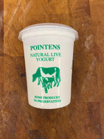 Pointens natural live yoghurt from Grange Farm, Melton Constable