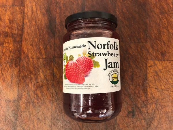Emma's strawberry homemade jam from The Grange Farm, Rollesby, Norfolk