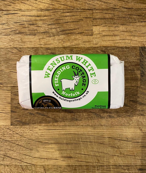 Wensum White Goats cheese made at Fielding Cottage, Honingham, Norfolk